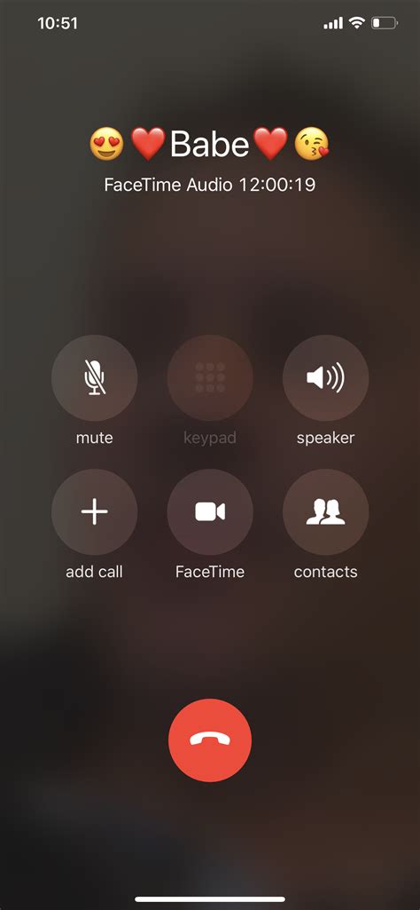 Fake Facetime Call Template